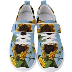 Sunflower Flower Yellow Men s Velcro Strap Shoes by artworkshop