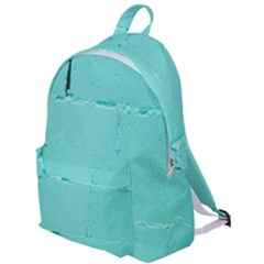 Teal Brick Texture The Plain Backpack by artworkshop