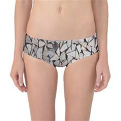 Texture Pattern Design Classic Bikini Bottoms by artworkshop