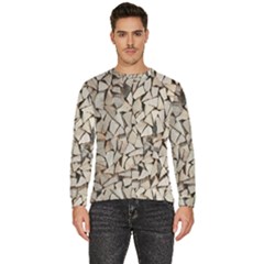 Texture Pattern Design Men s Fleece Sweatshirt by artworkshop