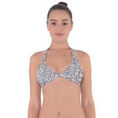 Texture Pattern Tile Halter Neck Bikini Top by artworkshop