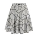 Texture Pattern Tile High Waist Skirt View1