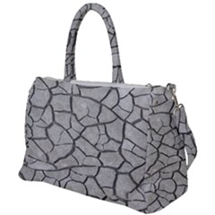 Texture Pattern Tile Duffel Travel Bag by artworkshop