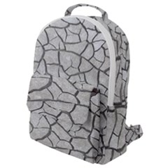 Texture Pattern Tile Flap Pocket Backpack (Small)