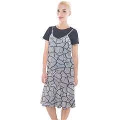 Texture Pattern Tile Camis Fishtail Dress