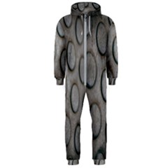 Texture Pattern Wallpaper Hooded Jumpsuit (men) by artworkshop