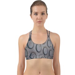 Texture Pattern Wallpaper Back Web Sports Bra by artworkshop