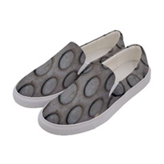 Texture Pattern Wallpaper Women s Canvas Slip Ons by artworkshop