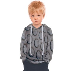 Texture Pattern Wallpaper Kids  Overhead Hoodie by artworkshop