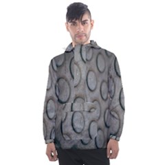 Texture Pattern Wallpaper Men s Front Pocket Pullover Windbreaker by artworkshop