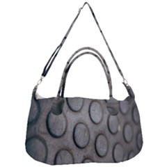 Texture Pattern Wallpaper Removal Strap Handbag by artworkshop