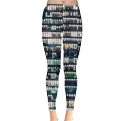 Texture Pattern Leggings  by artworkshop