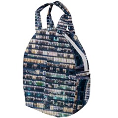 Texture Pattern Travel Backpacks by artworkshop