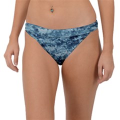 Texture Reef Pattern Band Bikini Bottom by artworkshop