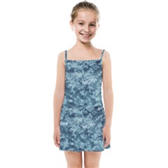 Texture Reef Pattern Kids  Summer Sun Dress