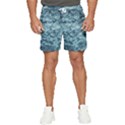 Texture Reef Pattern Men s Runner Shorts View1