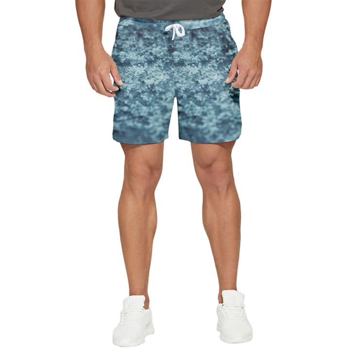 Texture Reef Pattern Men s Runner Shorts