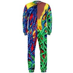 Thread Texture Pattern Onepiece Jumpsuit (men) by artworkshop