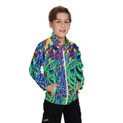 Thread Texture Pattern Kids  Windbreaker by artworkshop