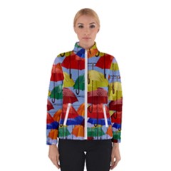 Umbrellas Colourful Women s Bomber Jacket