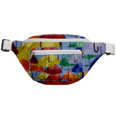 Umbrellas Colourful Fanny Pack by artworkshop