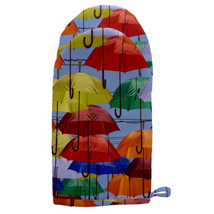 Umbrellas Colourful Microwave Oven Glove