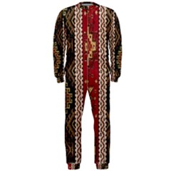 Uzbek Pattern In Temple Onepiece Jumpsuit (men) by artworkshop