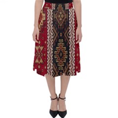 Uzbek Pattern In Temple Classic Midi Skirt by artworkshop