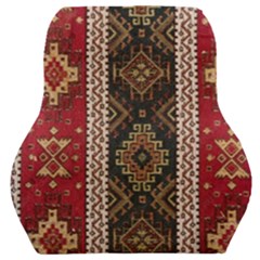 Uzbek Pattern In Temple Car Seat Back Cushion  by artworkshop