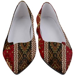 Uzbek Pattern In Temple Women s Block Heels  by artworkshop