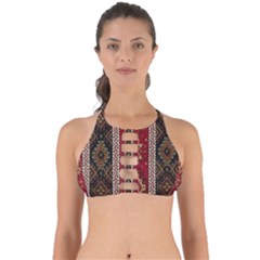 Uzbek Pattern In Temple Perfectly Cut Out Bikini Top by artworkshop