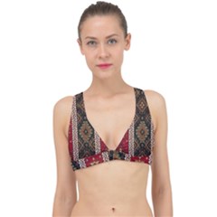 Uzbek Pattern In Temple Classic Banded Bikini Top by artworkshop