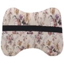 Vintage Floral Pattern Head Support Cushion View2