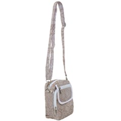 Vintage Wallpaper With Flowers Shoulder Strap Belt Bag