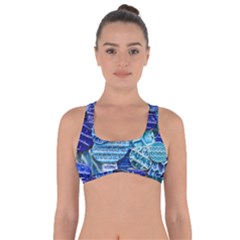 Wallpaper Design Pattern Got No Strings Sports Bra by artworkshop