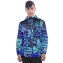 Wallpaper Design Pattern Men s Front Pocket Pullover Windbreaker View1