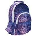 Watercolor Design Wallpaper Rounded Multi Pocket Backpack View2