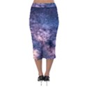 Watercolor Design Wallpaper Midi Pencil Skirt View2