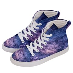 Watercolor Design Wallpaper Women s Hi-top Skate Sneakers by artworkshop