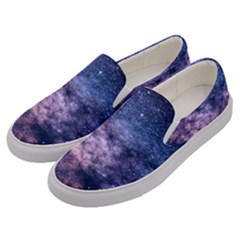 Watercolor Design Wallpaper Men s Canvas Slip Ons