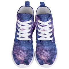 Watercolor Design Wallpaper Women s Lightweight High Top Sneakers by artworkshop