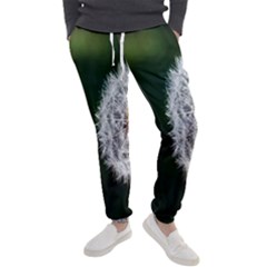 White Flower Men s Jogger Sweatpants by artworkshop