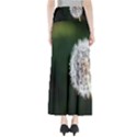 White Flower Full Length Maxi Skirt View2