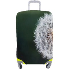 White Flower Luggage Cover (large) by artworkshop