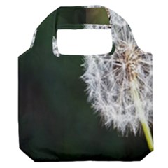 White Flower Premium Foldable Grocery Recycle Bag by artworkshop