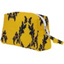 Yellow Regal Filagree Pattern Wristlet Pouch Bag (Large) View2