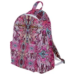 Fuchsia Funky Repeats I The Plain Backpack by kaleidomarblingart