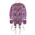 Fuchsia Funky Repeats I Zip Bottom Backpack View3