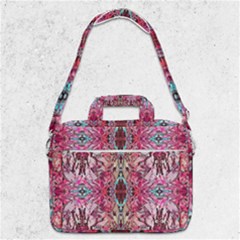 Fuchsia Funky Repeats I Macbook Pro 13  Shoulder Laptop Bag  by kaleidomarblingart