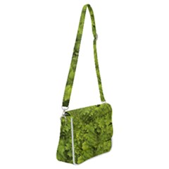 Botanical Motif Plants Detail Photography Shoulder Bag With Back Zipper by dflcprintsclothing